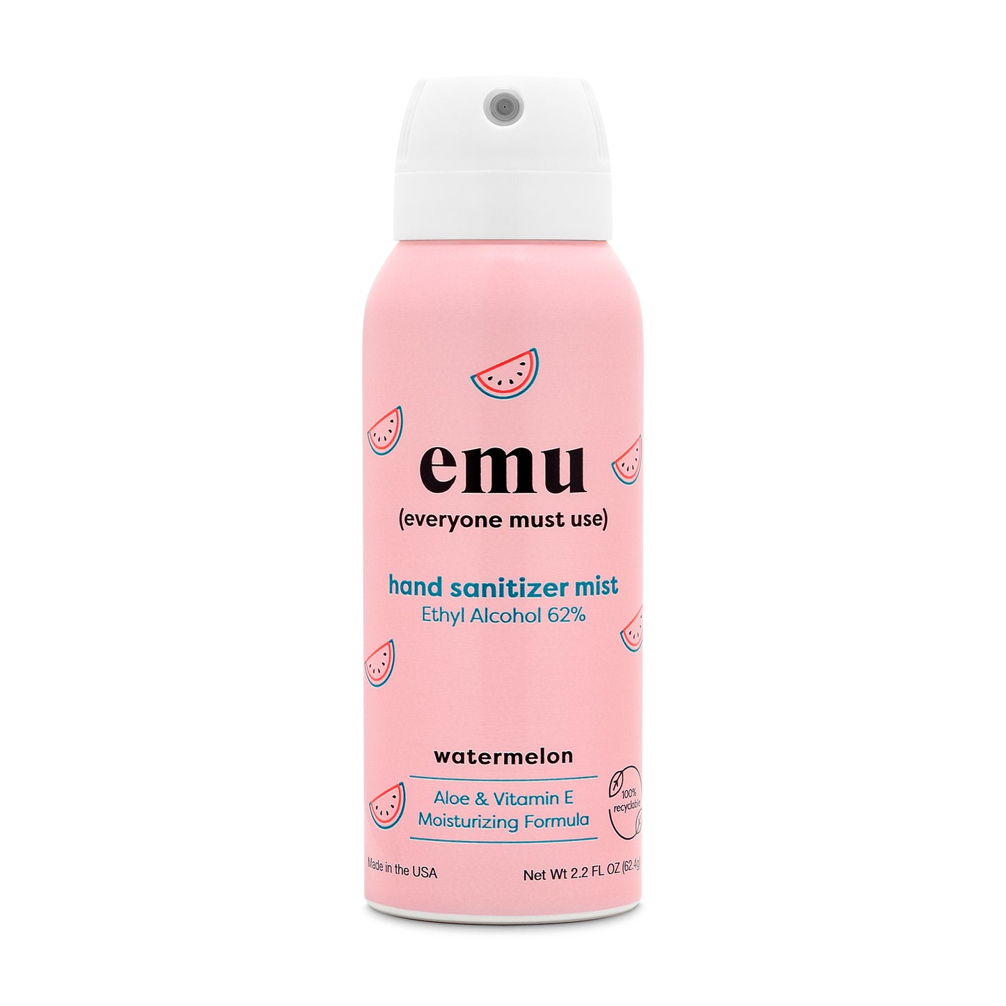 emu Hand Sanitizer Mist - Watermelon - 2.2oz