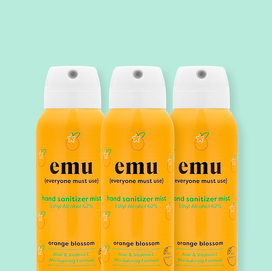 emu Hand Sanitizer Mist - Orange Blossom - 2.2oz