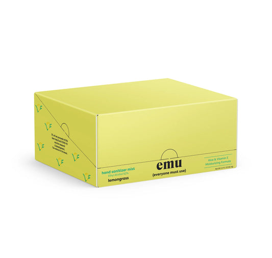 emu Hand Sanitizer Mist - Case (25 Cans) - Lemongrass
