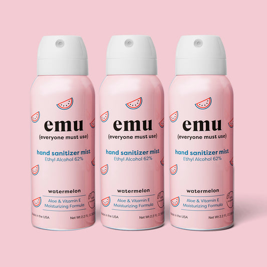 emu Hand Sanitizer Mist - Watermelon - 2.2oz